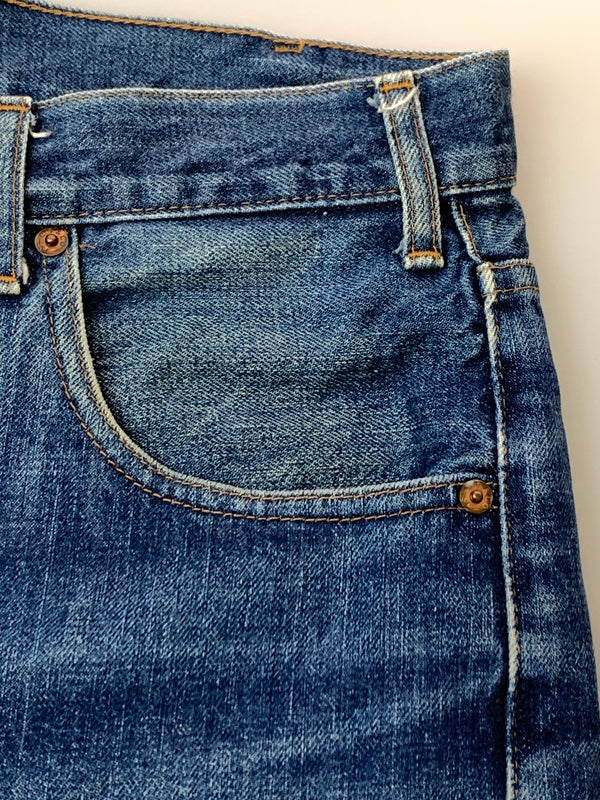 【中古品】【メンズ】 LEVI'S リーバイス 502XX DENIM PANTS 日本製 デニムパンツ ボトムス 157-260529-yn-24-min サイズ：W33 L33 カラー：インディゴ 万代Net店