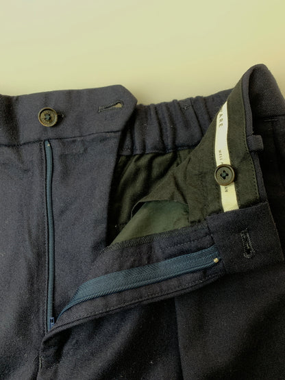 【中古品】【メンズ】 MARKAWARE マーカウェア TAPERD PANT テーパードパンツ ボトムス 151-260529-yn-30-min サイズ：表記不明 下記参照 カラー：ネイビー 万代Net店
