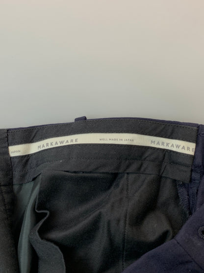 【中古品】【メンズ】 MARKAWARE マーカウェア TAPERD PANT テーパードパンツ ボトムス 151-260529-yn-30-min サイズ：表記不明 下記参照 カラー：ネイビー 万代Net店