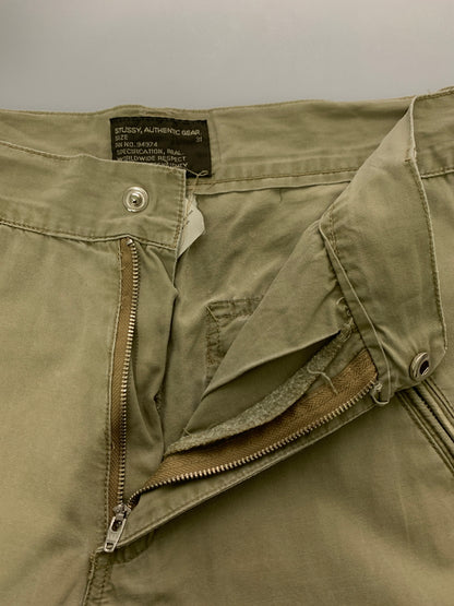 【中古品】【メンズ】 OLD STUSSY オールドステューシー 90-00S MILITARY PANT ミリタリーパンツ ボトムス 153-260531-AS-8-min サイズ：31 カラー：ベージュ 万代Net店