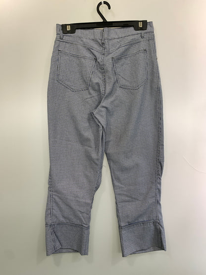 【中古品】【メンズ】 ACID JAZZ MEN アシッドジャズメン 5-BUTTON PANT 5ボタン パンツ ボトムス 157-260529-yn-29-min サイズ：L カラー：ブルー/ブラック/ホワイト 万代Net店