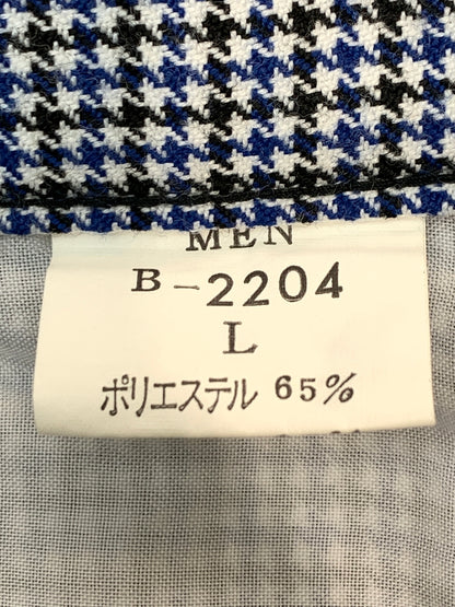 【中古品】【メンズ】 ACID JAZZ MEN アシッドジャズメン 5-BUTTON PANT 5ボタン パンツ ボトムス 157-260529-yn-29-min サイズ：L カラー：ブルー/ブラック/ホワイト 万代Net店