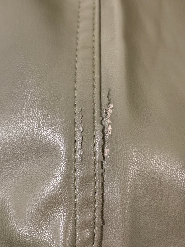 【中古品】【メンズ】 ROLD SKOV ロールド スコフ ECO LEATHER LOOSE BIKER PANTS エコ レザー ルーズ バイカーパンツ メンズ ボトムス 152-260530-KS-35-min サイズ：M カラー：ブラウン 万代Net店
