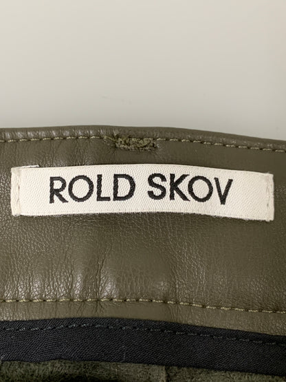 【中古品】【メンズ】 ROLD SKOV ロールド スコフ ECO LEATHER LOOSE BIKER PANTS エコ レザー ルーズ バイカーパンツ メンズ ボトムス 152-260530-KS-35-min サイズ：M カラー：ブラウン 万代Net店
