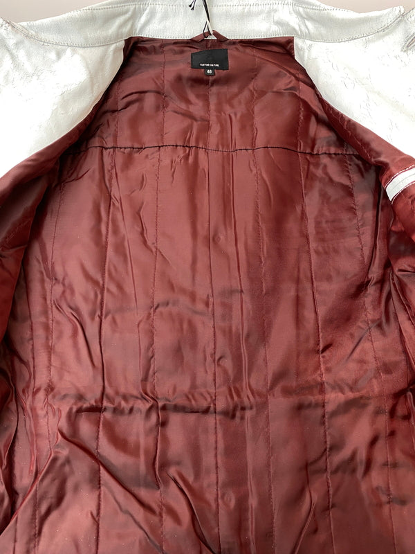 【中古品】【メンズ】 CUSTOM CULTURE カスタム カルチャー 00S COATING DENIM COAT コーティング デニム コート 00年代 メンズ アウター ヴィンテージ 146-260615-em-31-min サイズ：48 カラー：ホワイト系 万代Net店