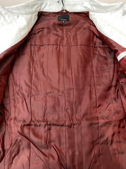 【中古品】【メンズ】 CUSTOM CULTURE カスタム カルチャー 00S COATING DENIM COAT コーティング デニム コート 00年代 メンズ アウター ヴィンテージ 146-260615-em-31-min サイズ：48 カラー：ホワイト系 万代Net店