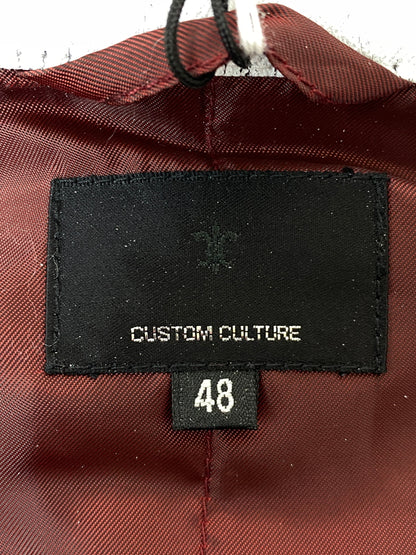 【中古品】【メンズ】 CUSTOM CULTURE カスタム カルチャー 00S COATING DENIM COAT コーティング デニム コート 00年代 メンズ アウター ヴィンテージ 146-260615-em-31-min サイズ：48 カラー：ホワイト系 万代Net店