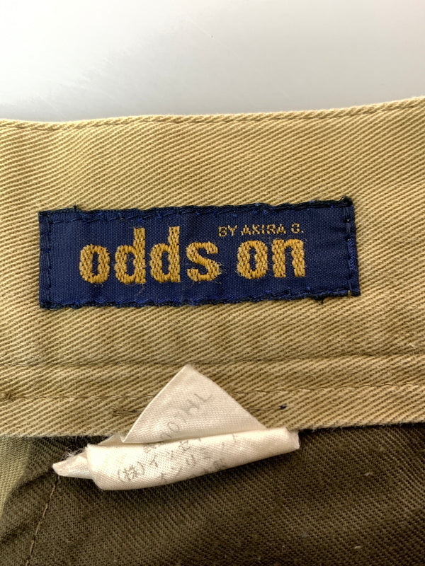【現状渡し品】【メンズ】 ODDS ON オッズオン 80's PANTS 80年代 パンツ ボトムス 151-260529-yn-27-min サイズ：M カラー：ベージュ 万代Net店