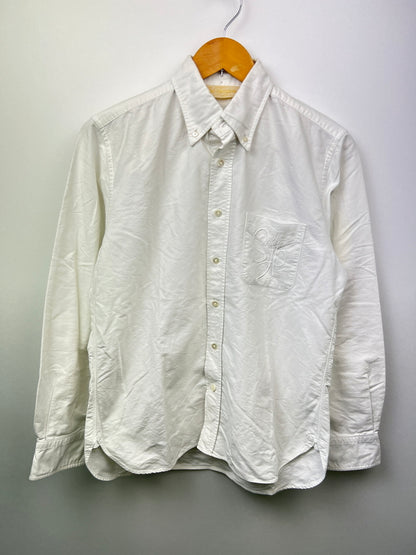 【中古品】【メンズ】 The Stylist Japan ザ・スタイリストジャパン OXFORD B.D SHIRT TSJS-61901-22 オックスフォード ボタンダウンシャツ 長袖 トップス 178-260627-kk-05-hon サイズ：S カラー：ホワイト 万代Net店