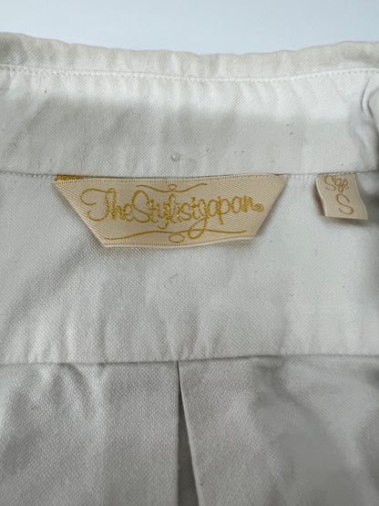 【中古品】【メンズ】 The Stylist Japan ザ・スタイリストジャパン OXFORD B.D SHIRT TSJS-61901-22 オックスフォード ボタンダウンシャツ 長袖 トップス 178-260627-kk-05-hon サイズ：S カラー：ホワイト 万代Net店