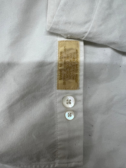 【中古品】【メンズ】 The Stylist Japan ザ・スタイリストジャパン OXFORD B.D SHIRT TSJS-61901-22 オックスフォード ボタンダウンシャツ 長袖 トップス 178-260627-kk-05-hon サイズ：S カラー：ホワイト 万代Net店