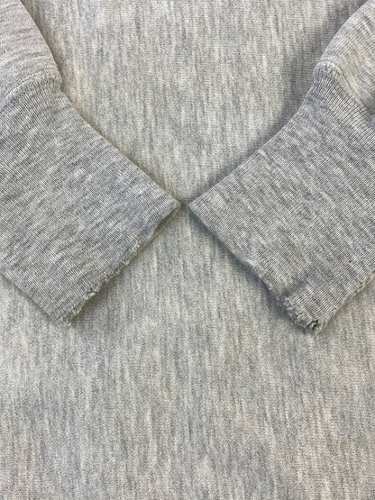 【現状渡し品】【メンズ】 CHAMPION チャンピオン 90's MICHIGAN REVERSE WEAVE SWEATSHIRT 90年代 リバースウィーブ スウェットシャツ トレーナー トップス 146-260529-yn-02-min サイズ：L カラー：ライトグレー 万代Net店