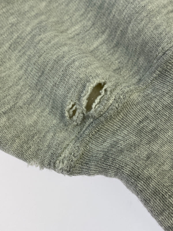 【現状渡し品】【メンズ】 CHAMPION チャンピオン 90's MICHIGAN REVERSE WEAVE SWEATSHIRT 90年代 リバースウィーブ スウェットシャツ トレーナー トップス 146-260529-yn-02-min サイズ：L カラー：ライトグレー 万代Net店