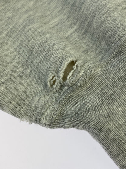 【現状渡し品】【メンズ】 CHAMPION チャンピオン 90's MICHIGAN REVERSE WEAVE SWEATSHIRT 90年代 リバースウィーブ スウェットシャツ トレーナー トップス 146-260529-yn-02-min サイズ：L カラー：ライトグレー 万代Net店