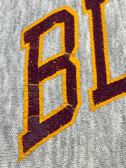 【現状渡し品】【メンズ】 CHAMPION チャンピオン 90's BLOOMSBURS UNIVERSITY REVERE WEAVE SWEATSHIRT リバースウィーブ スウェットシャツ トレーナー トップス 146-260529-yn-03-min サイズ：L カラー：ライトグレー 万代Net店