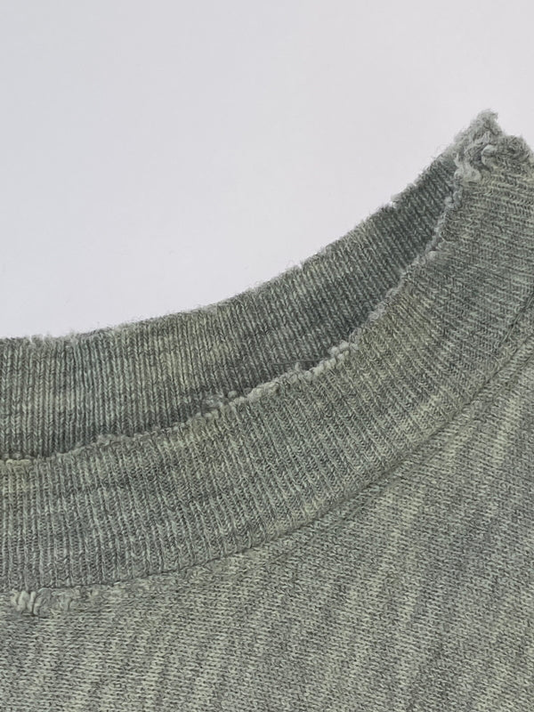 【現状渡し品】【メンズ】 CHAMPION チャンピオン 90's BLOOMSBURS UNIVERSITY REVERE WEAVE SWEATSHIRT リバースウィーブ スウェットシャツ トレーナー トップス 146-260529-yn-03-min サイズ：L カラー：ライトグレー 万代Net店