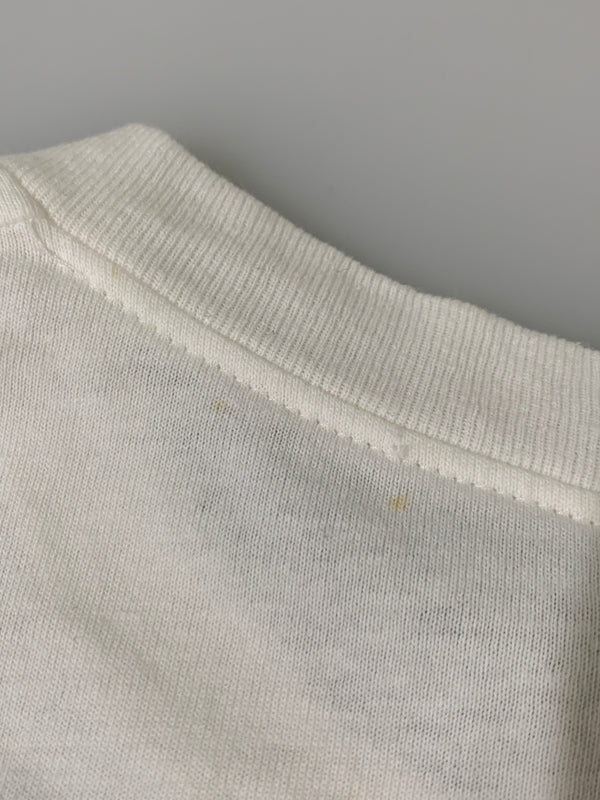 【中古品】【メンズ】 HANES ヘインズ 90-00S OPPAI TEE 半袖Tシャツ ショートスリーブ 146-260604-AS-62-min サイズ：M カラー：ホワイト 万代Net店