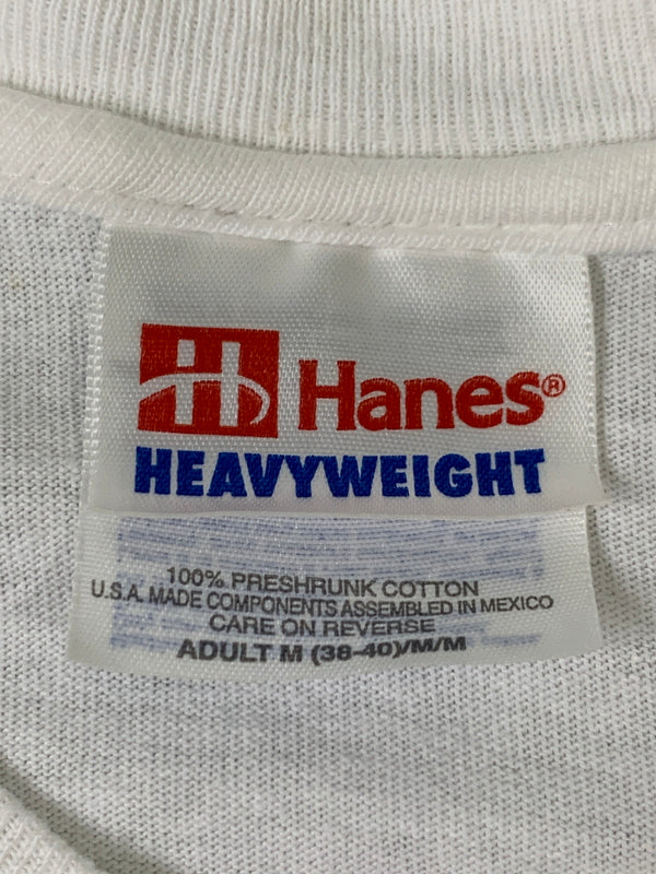 【中古品】【メンズ】 HANES ヘインズ 90-00S OPPAI TEE 半袖Tシャツ ショートスリーブ 146-260604-AS-62-min サイズ：M カラー：ホワイト 万代Net店