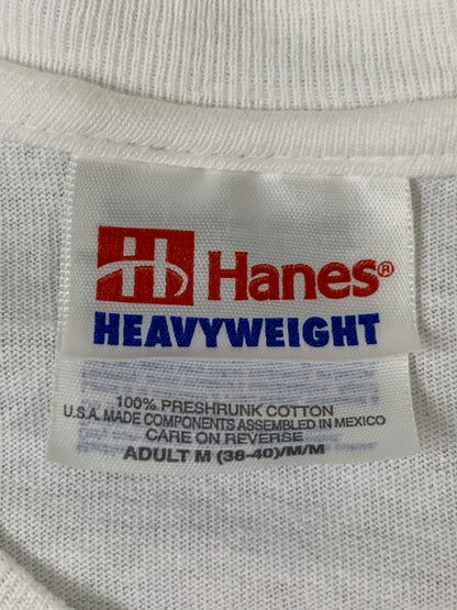 【中古品】【メンズ】 HANES ヘインズ 90-00S OPPAI TEE 半袖Tシャツ ショートスリーブ 146-260604-AS-62-min サイズ：M カラー：ホワイト 万代Net店