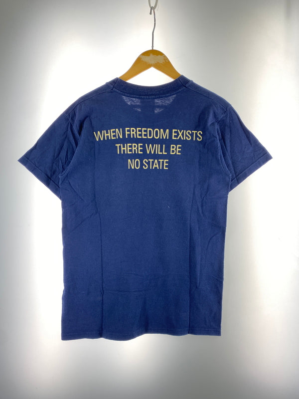 【現状渡し品】【メンズ】 MANIC STREET PREACHERS マニック ストリート プリーチャーズ 90's PRINT TEE 90年代 プリントTシャツ 半袖Tシャツ トップス 146-260527-yn-36-min サイズ：S カラー：ネイビー 万代Net店