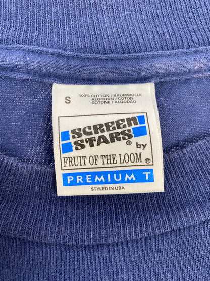 【現状渡し品】【メンズ】 MANIC STREET PREACHERS マニック ストリート プリーチャーズ 90's PRINT TEE 90年代 プリントTシャツ 半袖Tシャツ トップス 146-260527-yn-36-min サイズ：S カラー：ネイビー 万代Net店