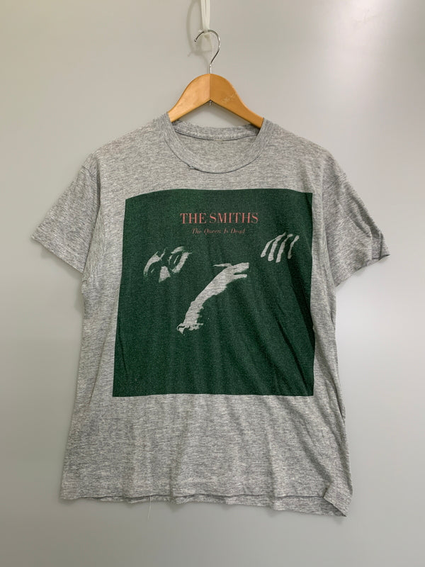 【現状渡し品】【メンズ】 THE SMITHS ザ・スミス 80S THE QUEEN IS DEAD TEE 半袖Tシャツ ショートスリーブ ヴィンテージ 146-260604-AS-61-min サイズ：下記参照 カラー：グレー 万代Net店