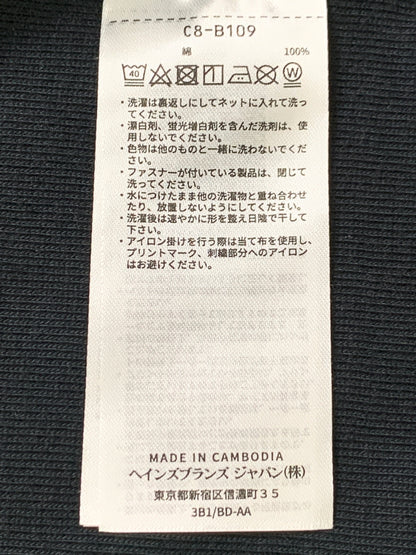 【中古品】【メンズ】 XLARGE エクストララージ ×CHAMPION チャンピオン C8-B109 LOGO REVERSE WEAVE ZIP HOODIE フルジップパーカー 142-260604-AS-58-min サイズ：XL カラー：ブラック 万代Net店