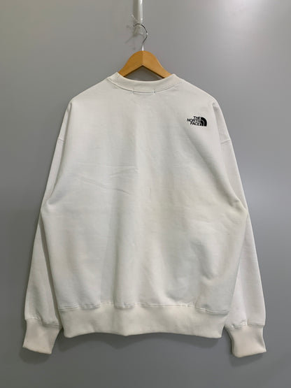 【中古品】【メンズ】 THE NORTH FACE ザ・ノースフェイス NT62434 ズーピッカークルー スウェット トレーナー 144-260604-AS-60-min サイズ：XL カラー：ホワイト 万代Net店