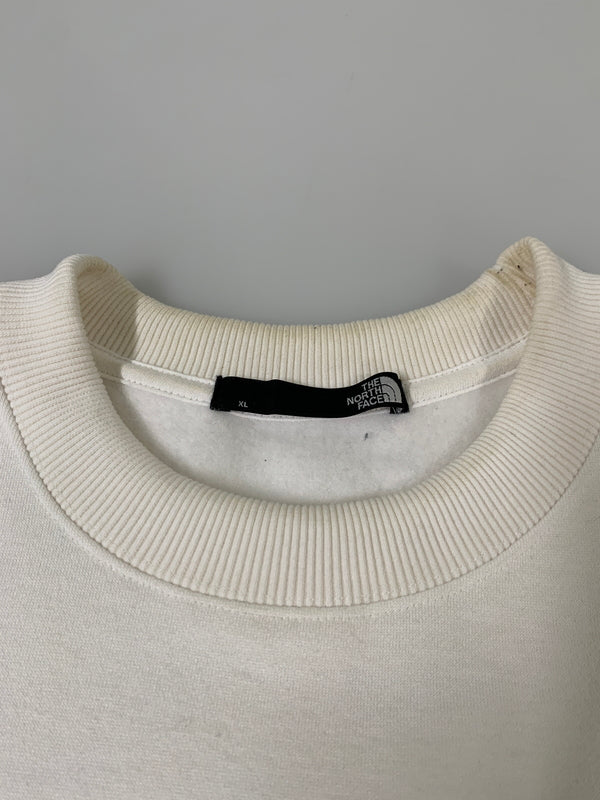 【中古品】【メンズ】 THE NORTH FACE ザ・ノースフェイス NT62434 ズーピッカークルー スウェット トレーナー 144-260604-AS-60-min サイズ：XL カラー：ホワイト 万代Net店