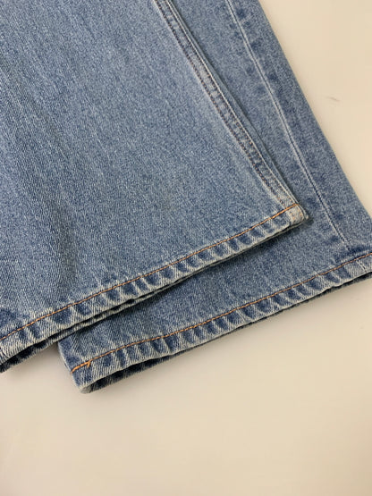【中古品】【メンズ】 XLARGE エクストララージ 101214031006 STRAIGHT DENIM PANTS ストレートデニムパンツ 153-260523-zi-25-min サイズ：36 カラー：インディゴ 万代Net店