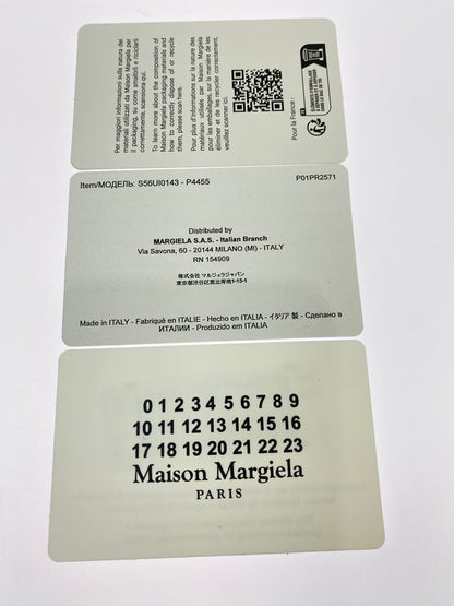 【中古品】【メンズ】 Maison Margiela メゾンマルジェラ 4 STITCH FRAGMENT CASE S56UI0143 T8013 4ステッチ フラグメントケース 財布 コインケース カードケース 200-260523-kk-20-min カラー：ブラック 万代Net店