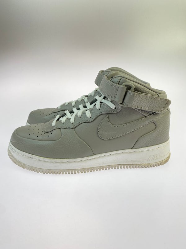 【中古品】【メンズ】 NIKE ナイキ NIKELAB AIR FORCE 1 MID 819677-001 ナイキラボ エア フォース 1 ミッド スニーカー 靴 160-260523-kk-04-min カラー：LGHT CHARCOAL/LGHT CHRCL-WHITE 万代Net店