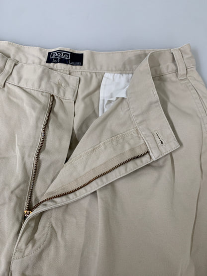 【現状渡し品】【メンズ】 POLO RALPH LAUREN ポロ・ラルフローレン PP-RL-IA0720 POLO CHINO PANTS ポロチノパンツ 158-260523-zi-23-min サイズ：34 カラー：ベージュ 万代Net店