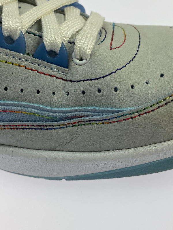 【中古品】【メンズ】 J BALVIN J. バルヴィン × NIKE ナイキ AIR JORDAN 2 RETRO SP DQ7691-419 レトロ SP スニーカー メンズ シューズ 靴 160-260524-em-02-min サイズ：26.5cm カラー：CELESTINE BLUE WHITE MULTI COLOR 万代Net店