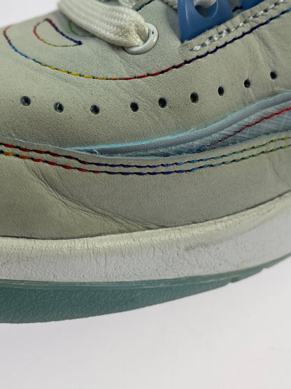 【中古品】【メンズ】 J BALVIN J. バルヴィン × NIKE ナイキ AIR JORDAN 2 RETRO SP DQ7691-419 レトロ SP スニーカー メンズ シューズ 靴 160-260524-em-02-min サイズ：26.5cm カラー：CELESTINE BLUE WHITE MULTI COLOR 万代Net店