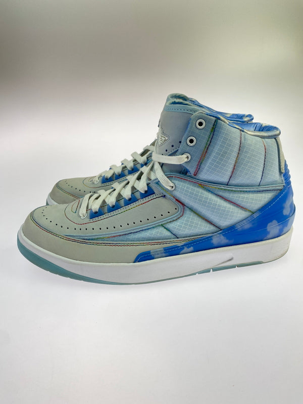 【中古品】【メンズ】 J BALVIN J. バルヴィン × NIKE ナイキ AIR JORDAN 2 RETRO SP DQ7691-419 レトロ SP スニーカー メンズ シューズ 靴 160-260524-em-02-min サイズ：26.5cm カラー：CELESTINE BLUE WHITE MULTI COLOR 万代Net店