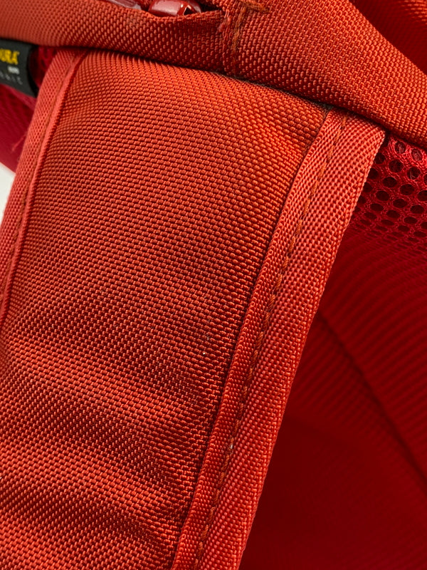 【中古品】【メンズ】 SUPREME シュプリーム LOGO BACKPACK バックパック リュック カバン 149-260607-AS-9-min カラー：レッド 万代Net店