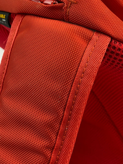 【中古品】【メンズ】 SUPREME シュプリーム LOGO BACKPACK バックパック リュック カバン 149-260607-AS-9-min カラー：レッド 万代Net店