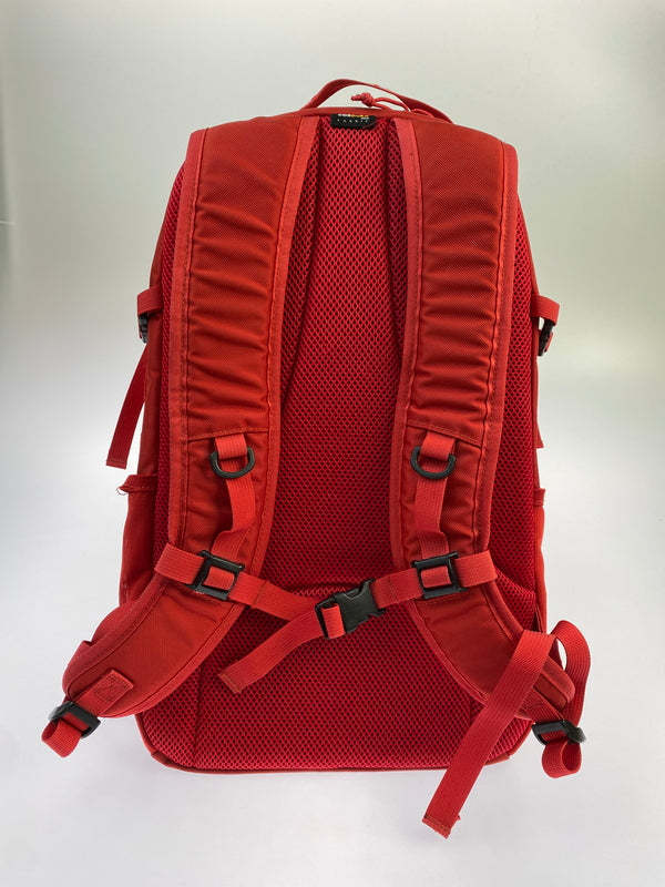 【中古品】【メンズ】 SUPREME シュプリーム LOGO BACKPACK バックパック リュック カバン 149-260607-AS-9-min カラー：レッド 万代Net店