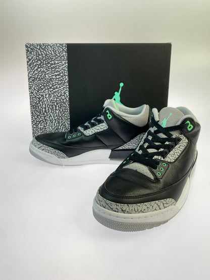 【中古品】【メンズ】 NIKE ナイキ AIR JORDAN 3 RETRO CT8532-031 エアジョーダン3 レトロ スニーカー メンズ シューズ 靴 160-260524-em-04-min サイズ：28.5cm カラー：GREEN GLOW 万代Net店