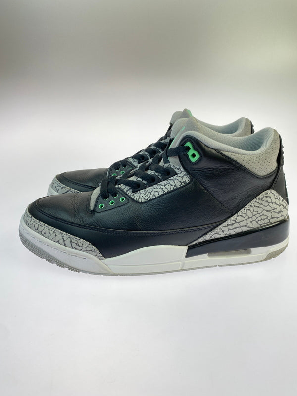 【中古品】【メンズ】 NIKE ナイキ AIR JORDAN 3 RETRO CT8532-031 エアジョーダン3 レトロ スニーカー メンズ シューズ 靴 160-260524-em-04-min サイズ：28.5cm カラー：GREEN GLOW 万代Net店