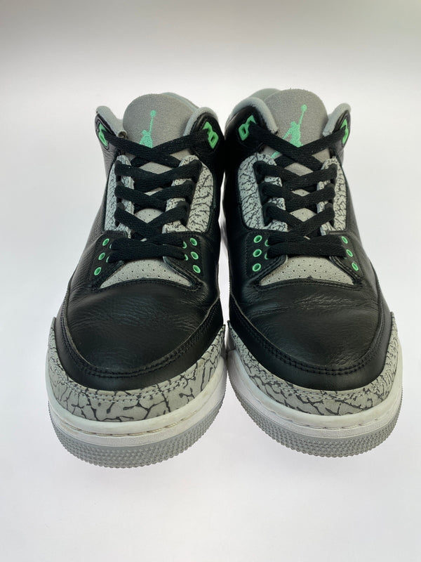 【中古品】【メンズ】 NIKE ナイキ AIR JORDAN 3 RETRO CT8532-031 エアジョーダン3 レトロ スニーカー メンズ シューズ 靴 160-260524-em-04-min サイズ：28.5cm カラー：GREEN GLOW 万代Net店
