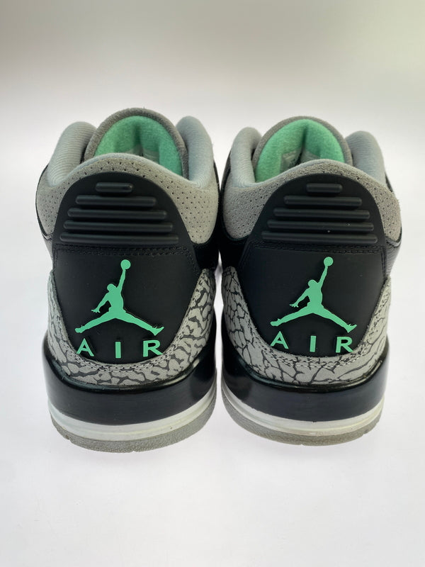 【中古品】【メンズ】 NIKE ナイキ AIR JORDAN 3 RETRO CT8532-031 エアジョーダン3 レトロ スニーカー メンズ シューズ 靴 160-260524-em-04-min サイズ：28.5cm カラー：GREEN GLOW 万代Net店