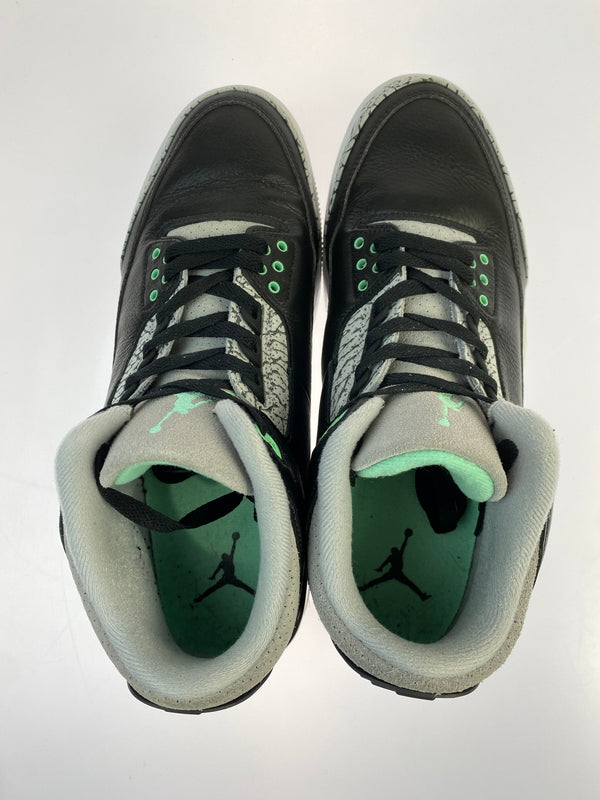 【中古品】【メンズ】 NIKE ナイキ AIR JORDAN 3 RETRO CT8532-031 エアジョーダン3 レトロ スニーカー メンズ シューズ 靴 160-260524-em-04-min サイズ：28.5cm カラー：GREEN GLOW 万代Net店