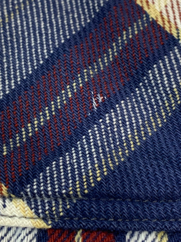 【現状渡し品】【メンズ】 BIGMAC ビッグマック 80S USA製 LS CHECK SHIRT ロングスリーブ チェックシャツ 長袖シャツ 146-260610-kt-17-min サイズ：L カラー：マルチカラー 万代Net店