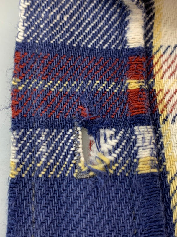 【現状渡し品】【メンズ】 BIGMAC ビッグマック 80S USA製 LS CHECK SHIRT ロングスリーブ チェックシャツ 長袖シャツ 146-260610-kt-17-min サイズ：L カラー：マルチカラー 万代Net店