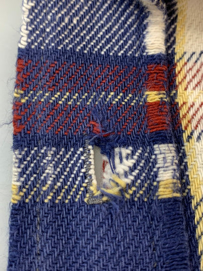 【現状渡し品】【メンズ】 BIGMAC ビッグマック 80S USA製 LS CHECK SHIRT ロングスリーブ チェックシャツ 長袖シャツ 146-260610-kt-17-min サイズ：L カラー：マルチカラー 万代Net店