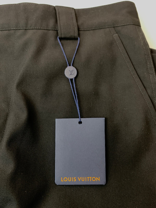 【中古美品】【メンズ】 LOUIS VUITTON ルイ・ヴィトン 25SS テーラードウール カーペンターパンツ RM251MM PQR HSP43W ボトムス 179-260526-jt-22-min サイズ：50 カラー：ブラック 万代Net店
