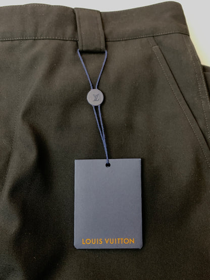 【中古美品】【メンズ】 LOUIS VUITTON ルイ・ヴィトン 25SS テーラードウール カーペンターパンツ RM251MM PQR HSP43W ボトムス 179-260526-jt-22-min サイズ：50 カラー：ブラック 万代Net店