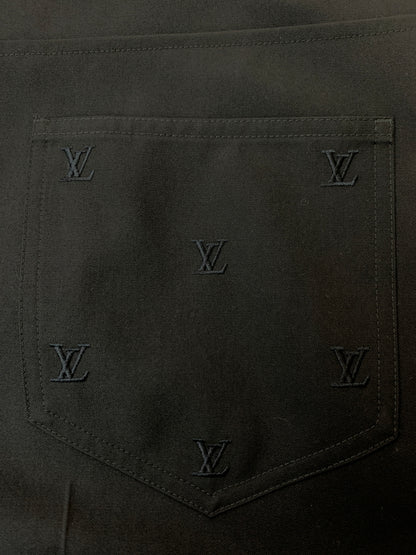 【中古美品】【メンズ】 LOUIS VUITTON ルイ・ヴィトン 25SS テーラードウール カーペンターパンツ RM251MM PQR HSP43W ボトムス 179-260526-jt-22-min サイズ：50 カラー：ブラック 万代Net店